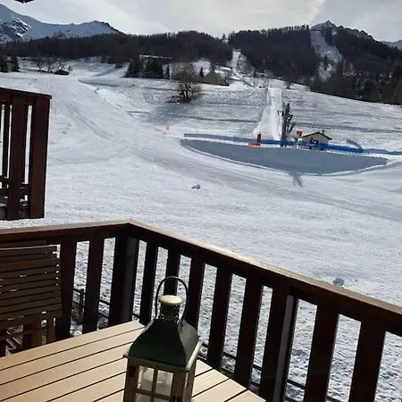 A Sur Piste Station De Au Sauze A 3km De Barcelonnette Lejlighed Enchastrayes